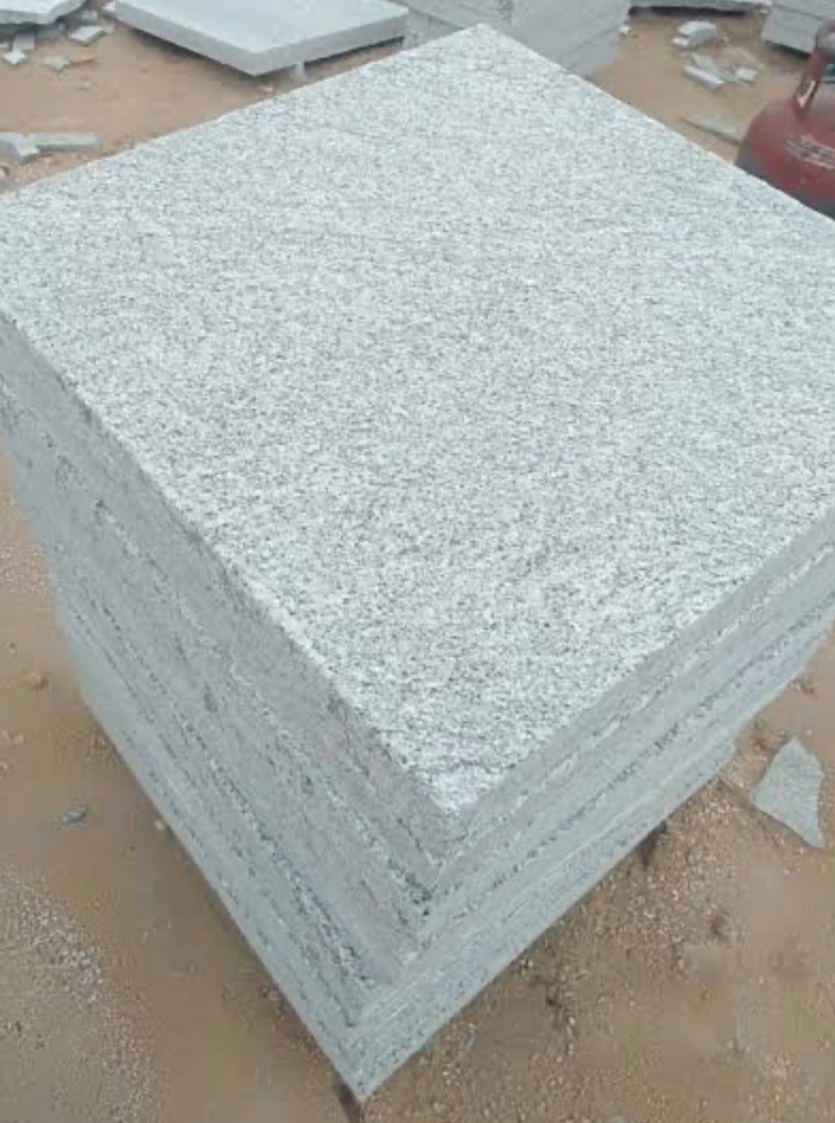Cut stone stock
