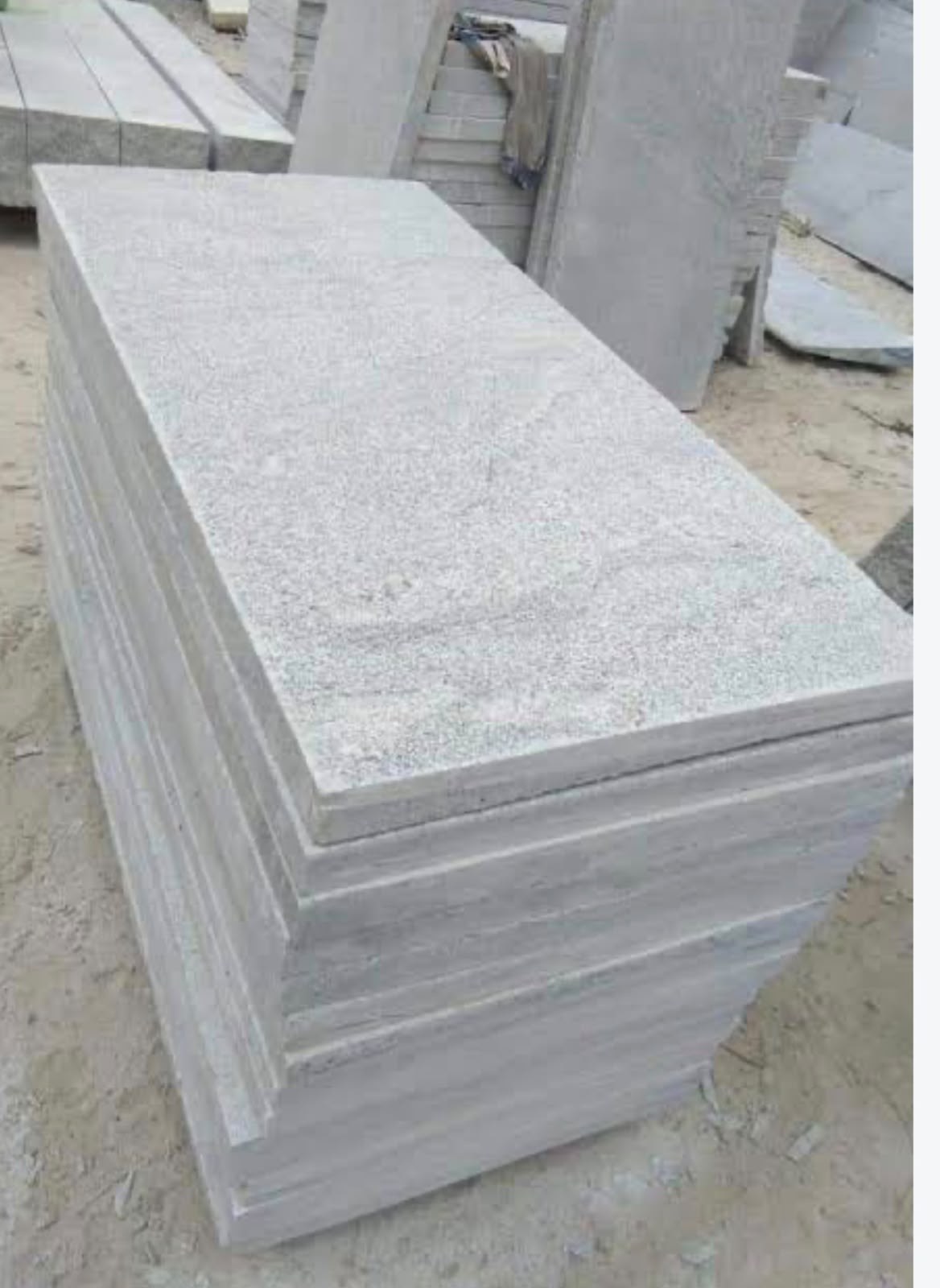 Stone factory yard